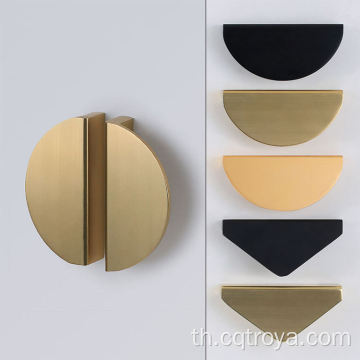 Half Moon Drawer Knob Kitchen Furniture ที่จับ